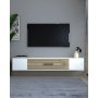HANAH HOME TV polica Kodaks L3 White Sapphire Oak - slika 1