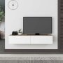 HANAH HOME TV polica Francy 135 Sapphire Oak White - slika 3