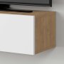 HANAH HOME TV polica Francy 135 Sapphire Oak White - slika 4