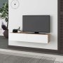 HANAH HOME TV polica Francy 135 Sapphire Oak White - slika 1