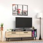 HANAH HOME TV polica Niva Sapphire Oak Anthracite - slika 2