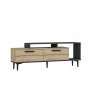 HANAH HOME TV polica Niva Sapphire Oak Anthracite - slika 4