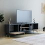 HANAH HOME TV polica Rudy Ciragan Anthracite - slika 2