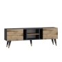 HANAH HOME TV polica Rudy Ciragan Anthracite - slika 3