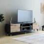 HANAH HOME TV polica Rudy Ciragan Anthracite - slika 1
