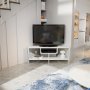 HANAH HOME TV polica Maldiv White - slika 2