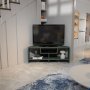 HANAH HOME TV polica Maldiv Green - slika 2