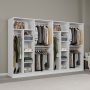 HANAH HOME Ormar bele boje Kardelen 1600 128 - slika 4