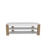 HANAH HOME TV polica Rita White Oud Oak - slika 4