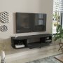 HANAH HOME TV polica Ibarra Anthracite - slika 2