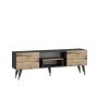 HANAH HOME TV polica Irma Ciragan Anthracite - slika 3