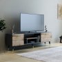 HANAH HOME TV polica Irma Ciragan Anthracite - slika 1