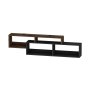 HANAH HOME TV polica Atlantis Light Walnut Anthracite - slika 4