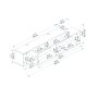 HANAH HOME TV polica Atlantis Light Walnut Anthracite - slika 5