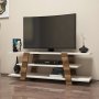 HANAH HOME TV polica Flower Walnut Cream - slika 1