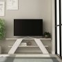 HANAH HOME TV polica Farfalla Antique White - slika 1