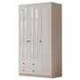 HANAH HOME Mat beli ormar Rb 110 - slika 4