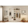 HANAH HOME Ormar mat bele boje Rb 094 02 - slika 4