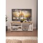 HANAH HOME TV polica Tiny Sonomo White - slika 2