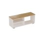 HANAH HOME TV polica Tiny Sonomo White - slika 5