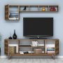 HANAH HOME TV polica Ayla Walnut - slika 2