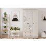 HANAH HOME Ormar bela boja Rb 105 - slika 2