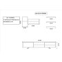 HANAH HOME TV polica Rb 065 - slika 5