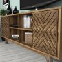 HANAH HOME TV polica Inci Walnut - slika 4