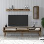 HANAH HOME TV polica Valensiya Walnut - slika 2