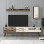 HANAH HOME TV polica Valensiya - Walnut Cream - slika 1