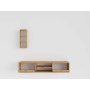 HANAH HOME TV polica Aurora - Sapphire Oak - slika 3