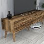 HANAH HOME TV polica Valensiya 140 - Walnut - slika 4