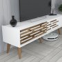 HANAH HOME TV polica Valensiya 140 - White - slika 4