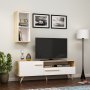 HANAH HOME TV polica Zera Sapphire Oak - slika 3