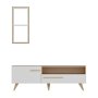 HANAH HOME TV polica Zera Sapphire Oak - slika 4