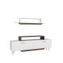HANAH HOME TV polica Harmony White Walnut - slika 3