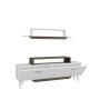HANAH HOME TV polica Harmony White Walnut - slika 4