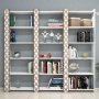 HANAH HOME Polica za knjige City 3 White - slika 2