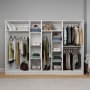 HANAH HOME Ormar bele boje Kardelen 1600 106 - slika 3