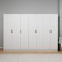 HANAH HOME Ormar bele boje Kardelen 1600 106 - slika 1