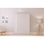 HANAH HOME Mat bela boja ormar Rb 186 03 - slika 2