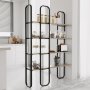 HANAH HOME Polica za knjige Sierra - Black - slika 2