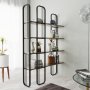 HANAH HOME Polica za knjige Sierra - Black - slika 3