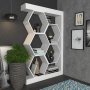 HANAH HOME Polica za knjige Artemis White - slika 2