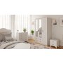 HANAH HOME Ormar Mat bela boja Rb 073 - slika 4