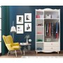 HANAH HOME Ormar mat bela boja Rb 047 - slika 3