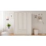 HANAH HOME Ormar mat bele boje Rb 078 - slika 2