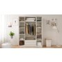 HANAH HOME Ormar mat bele boje Rb 078 - slika 3