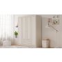 HANAH HOME Ormar mat bele boje Rb 078 - slika 1