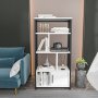 HANAH HOME Polica za knjige Valero White Black - slika 1